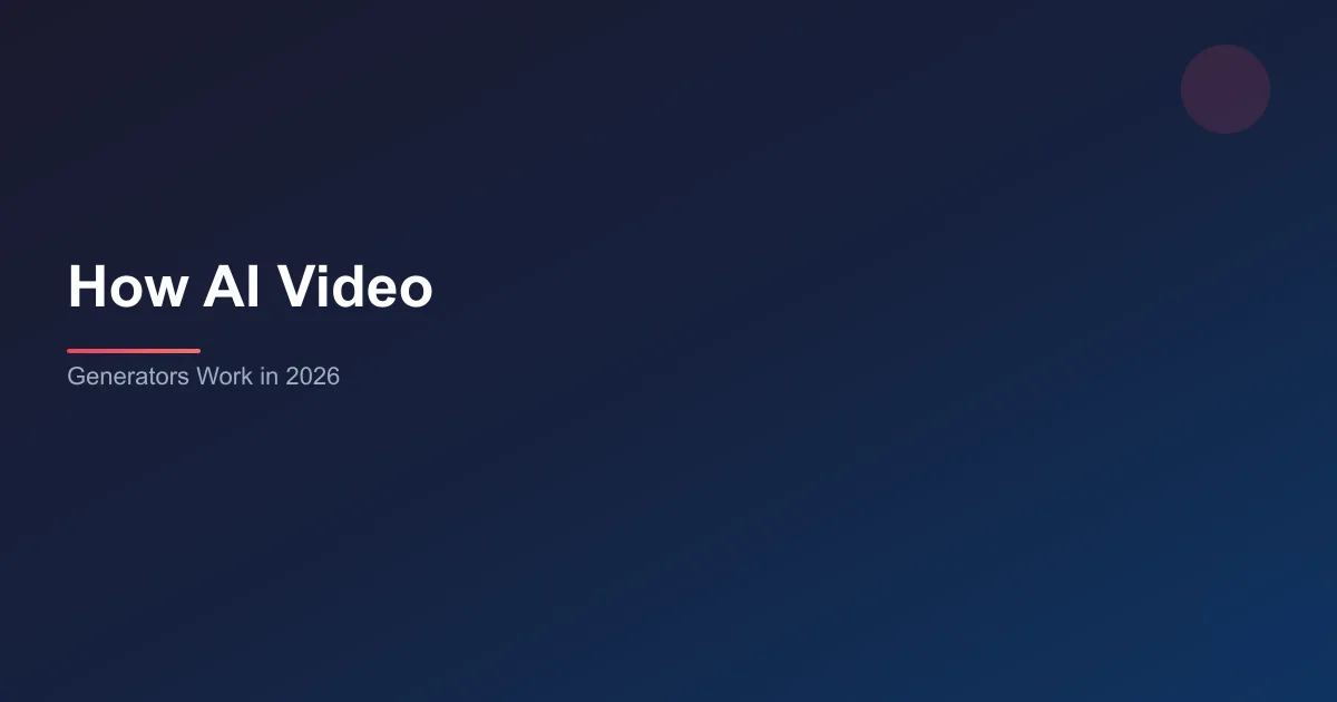 AI video generator creating a cinematic scene from a text prompt on a modern dashboard